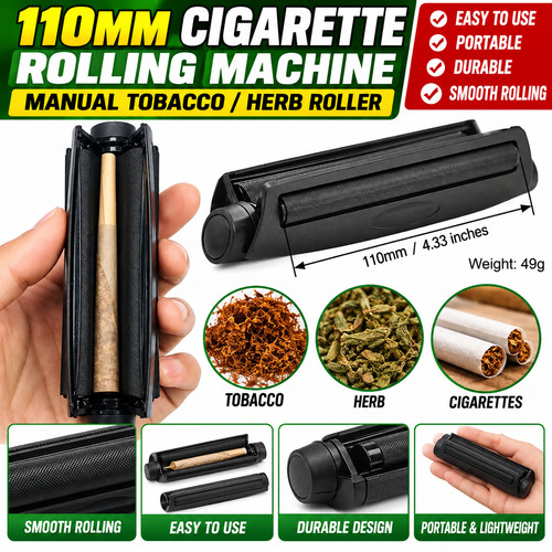 Portable manual tobacco king - portable,