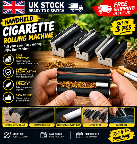 70mm metal hand cigarette - hand,